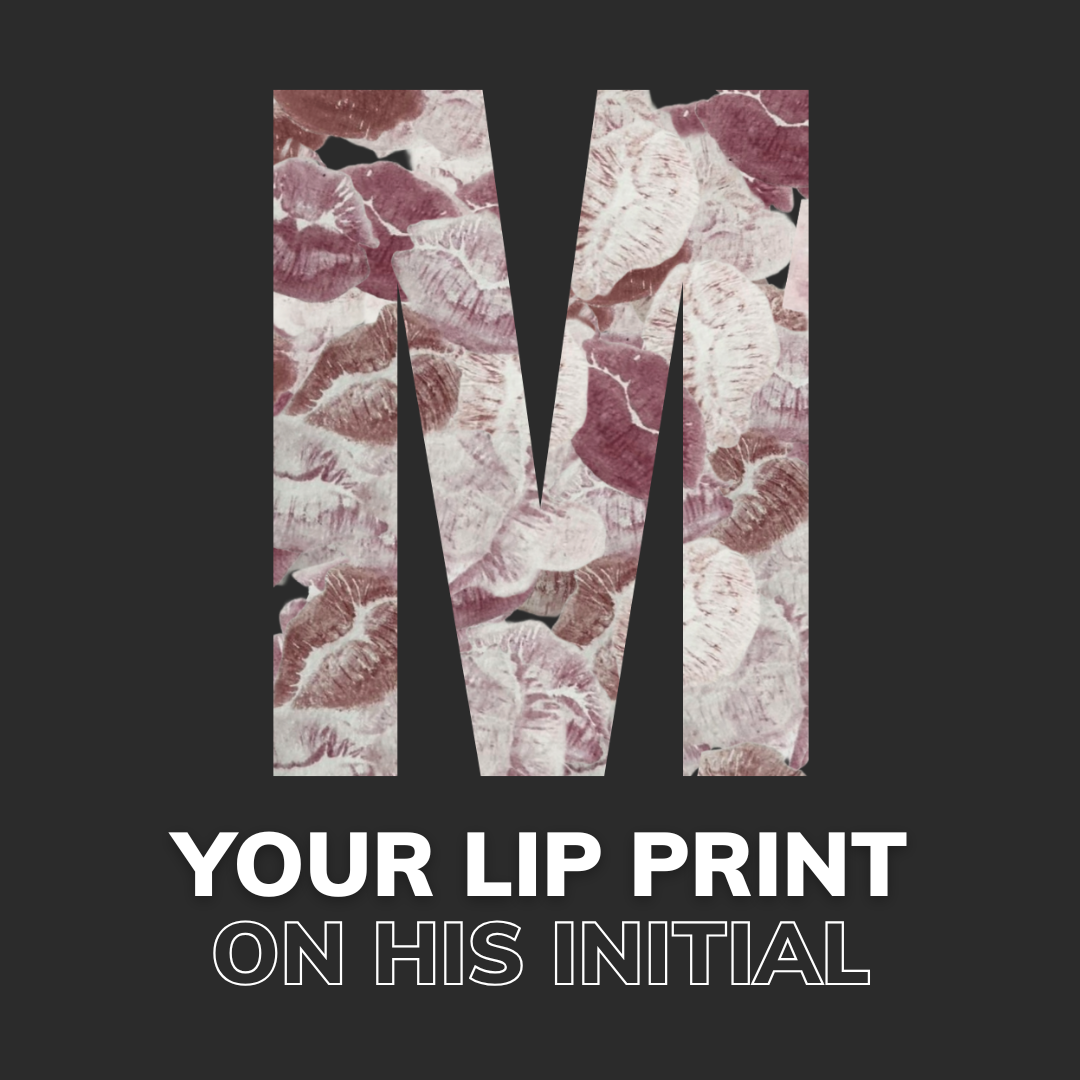 Your Kissmark on His T-Shirt